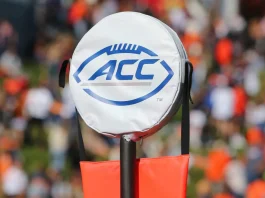 Experts are discussing the potential departure of North Carolina, Clemson, Florida State, Louisville, and Miami from the ACC to another conference.